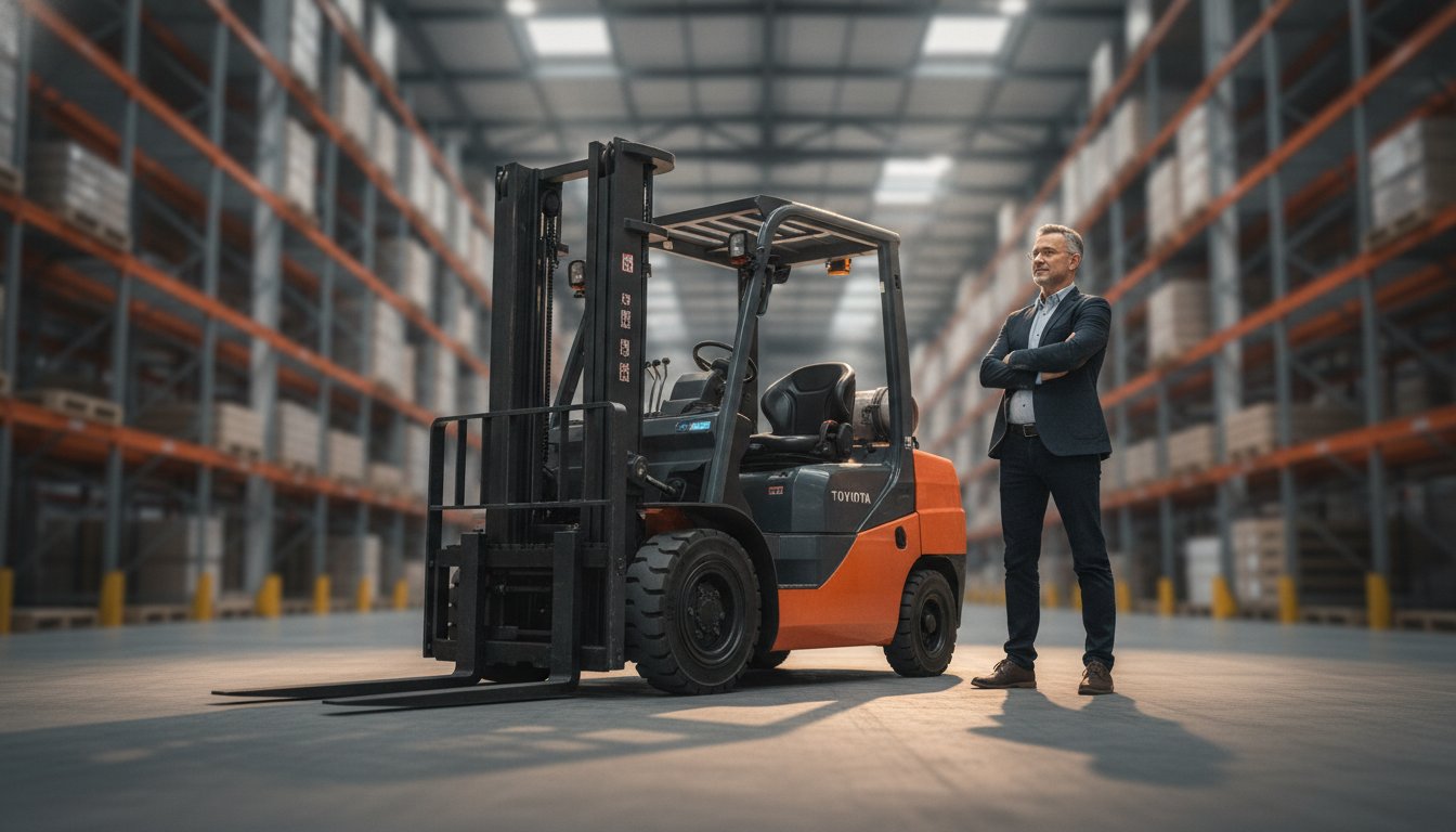 Használt Toyota targonca eladó: Esettanulmány a tartósságról és megtérülésről
